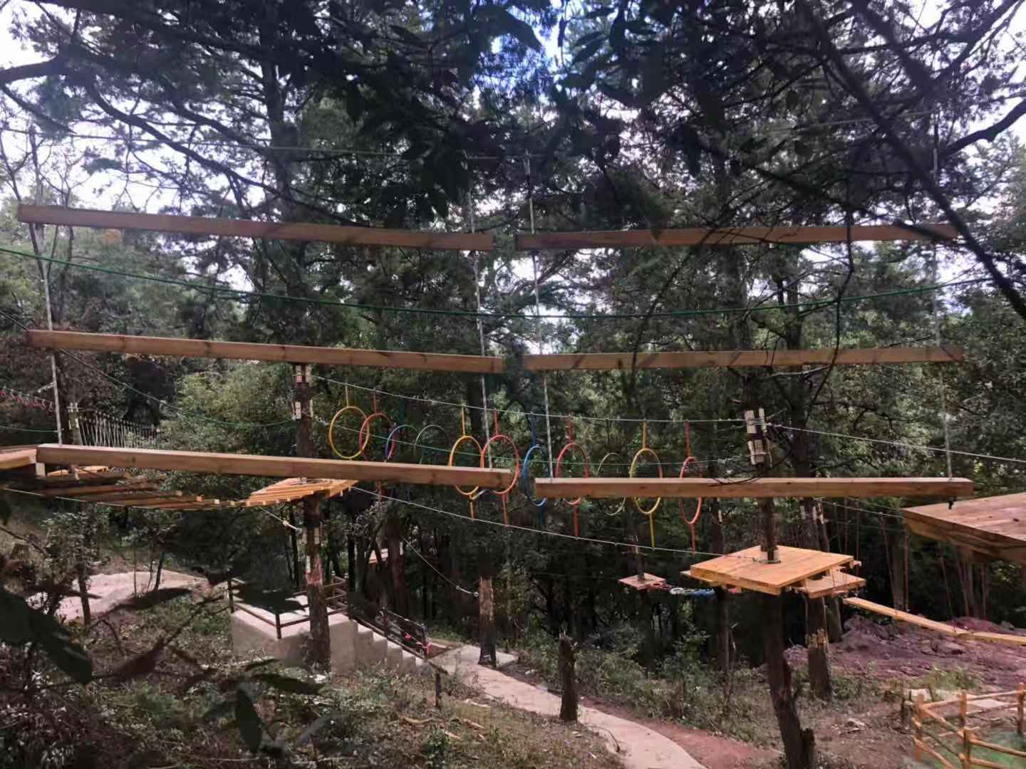 叢林穿越游樂項目